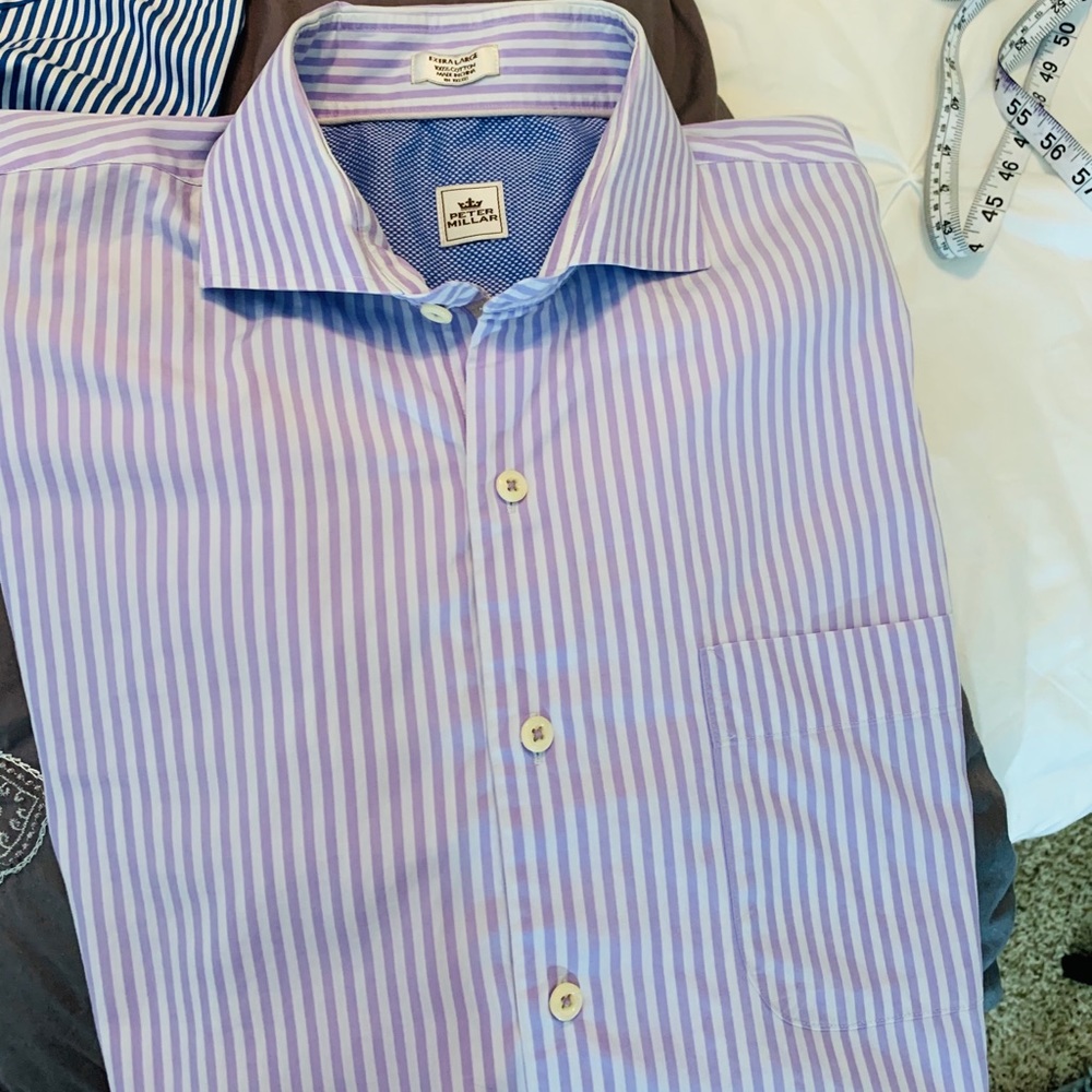 GUC. Peter Millar dress shirt in extra large